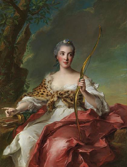 Jean Marc Nattier Madame de Maison-Rouge as Diana